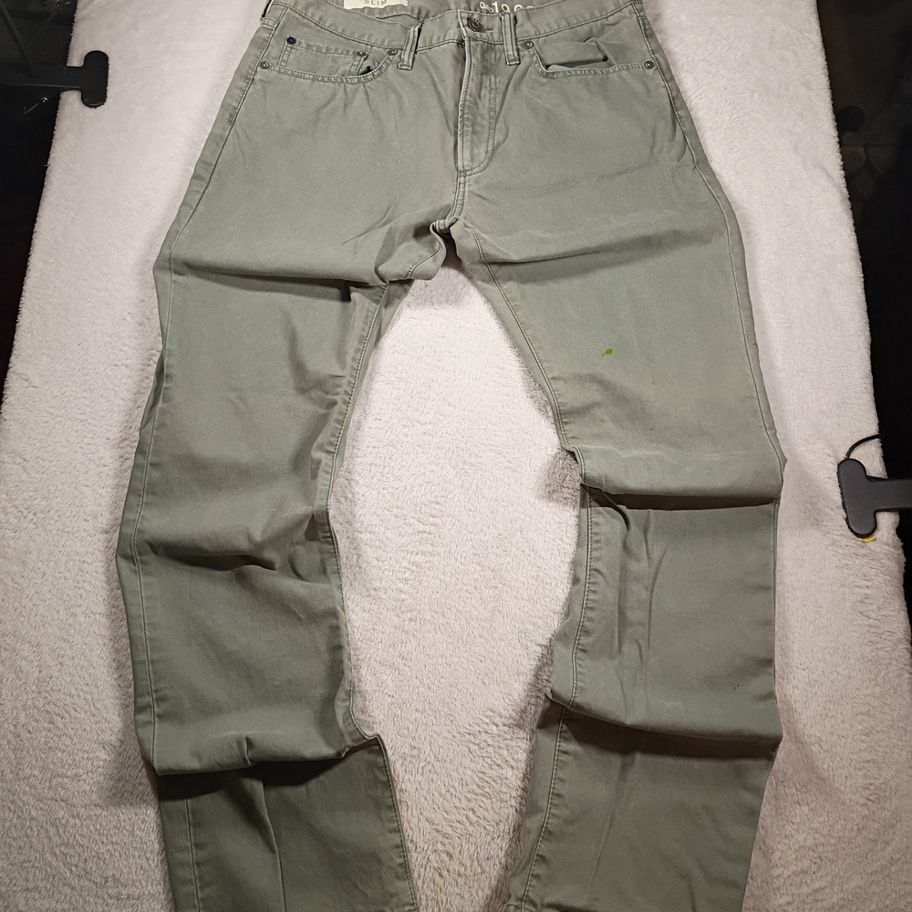 GAP Slim Men's Jeans in Olive Green
